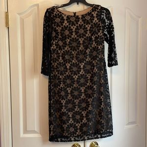 Lace 3/4 Sleeve Dress